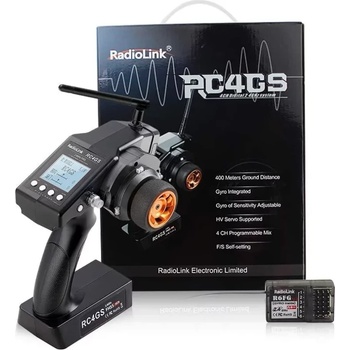 RADIOLINK Апаратура RadioLink RC4GS V3 +R6FG 2.4GHZ 5CH TRANSMITTER & RECEIVER RDL-RC4GS-V3-SET (RDL-RC4GS-V3-SET)