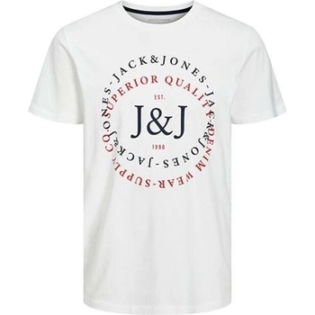 Jack&Jones pánské triko JJSUPPLY 12221925 White