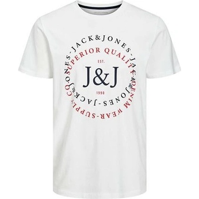 Jack&Jones pánské triko JJSUPPLY 12221925 White