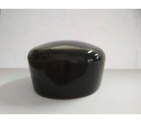 Čepička PVC 48 mm - černá