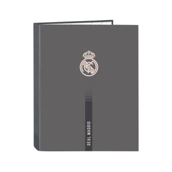 Real Madrid C. F Папка с пръстени Real Madrid C. F. Сив A4 26.5 x 33 x 4 cm