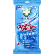 Green Shield Glass & Window vlhčené ubrousky na okna a skleněné povrchy 50 ks