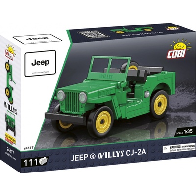 COBI 24517 Youngtimer 1:35 Automobil Jeep Willys CJ-2A