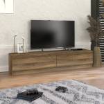TopMebel ТВ шкаф Ahenk TopMebel от меламин в орех 160x31, 3x32, 9cm
