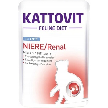 KATTOVIT Niere/Renal пакетче за патици 85 г