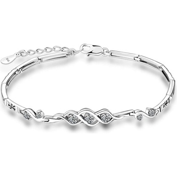 Silenti Jewelry Сребърна гривна "Импулс" - Сребърен