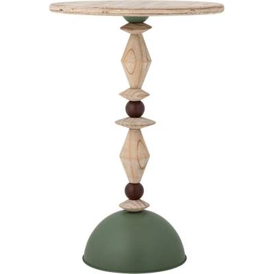 Bloomingville Кръгла странична масичка от масивна ела ø 40 cm Mannelli - Bloomingville (82065219)