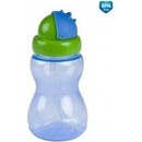 Dětské láhve a učící hrnky Canpol babies sportovní láhev se slámkou modrá 270 ml