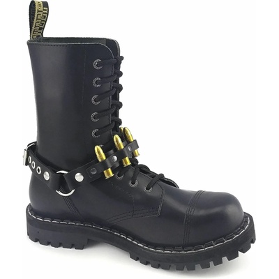 Leather & steel fashion каишка (за обувка, сбруя) - Bullet 38 Special - LSF3 47