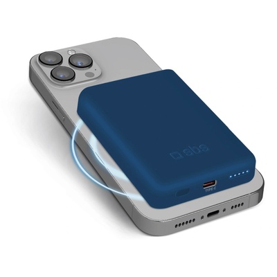 Преносима батерия Powerbank SBS TEBB5000MAG1CB 5000 mAh съвместим с MagSafe - син (TEBB5000MAG1CB)