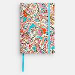 Sentio Бележник с ластик А5, 80л. Paisley Lt Blue