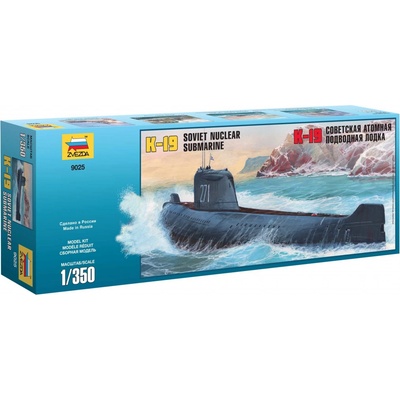 Zvezda sovětská jaderná ponorka K-19 Model Kit 9025 1:350