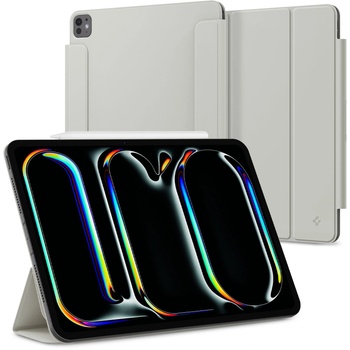 Spigen Калъф за таблет Spigen Air Skin Folio OneTap за iPad Pro 13" 7th gen. 2024 г. Сив (ACS06511) (ACS06511)