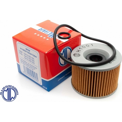 MIW/MEIWA olejový filtr HONDA/ KAWASAKI/ YAMAHA (HF401) (s O-ringy) (50) – Hledejceny.cz
