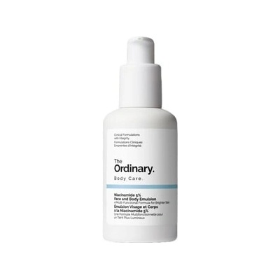 The Ordinary Niacinamide 5% Face & Body Emulsion lehká hydratační emulze proti tmavým skvrnám na obličej a tělo 100 ml