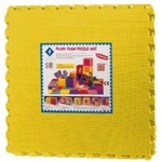 Spartan sport Настилка SPARTAN 60 x 60 х 1, 40 см пъзел, 4 броя, жълта