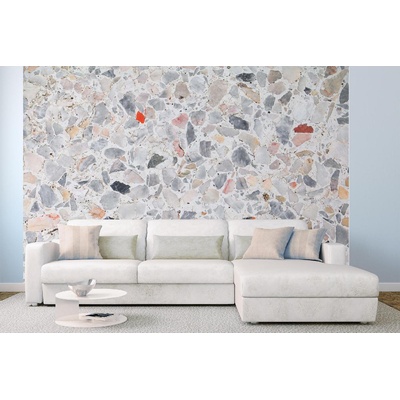 DIMEX ART Самозалепваща се флизелинова фототапета полиран камък 375 x 250 см