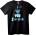 NOONEBRAND Тениска Обичам Те Iron Man - 5XL, Black