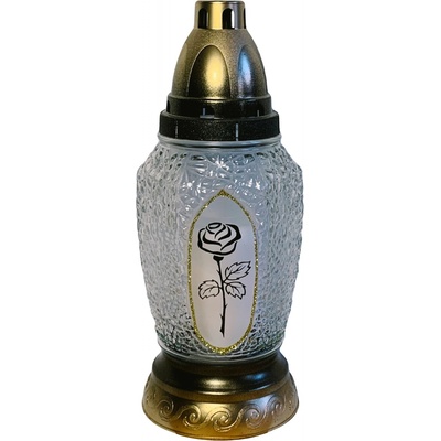 Bony L-320 hřbitovní skleněná lampa 300 g – Zbozi.Blesk.cz