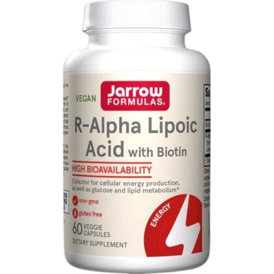 Jarrow Formulas R-Alpha Lipoic Acid + Biotin [60 капсули]