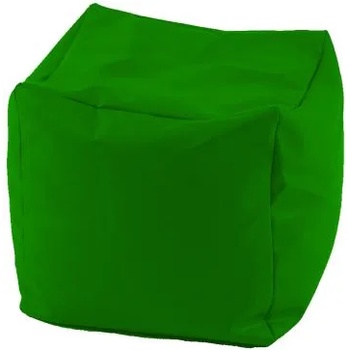 Image 1 of PUFRELAX Пуф, 80л. , Табуретка Куб - Teteron Green, Подходящ за използване на открито, Перящ се калъф, Пълнеж от Полистиролни перли, 8266 (PUF-G-C-TEX-GR)