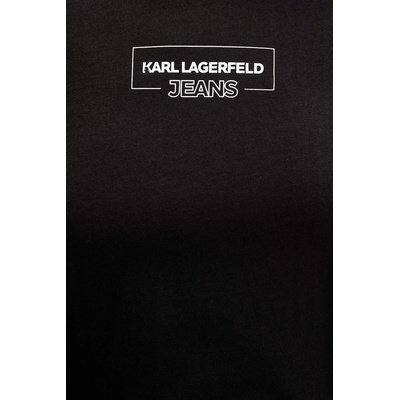 Karl Lagerfeld Jeans Памучна тениска Karl Lagerfeld Jeans (A4W17003)