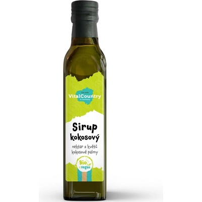 Vital Country Kokosový sirup BIO 250 ml