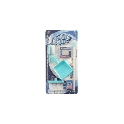 Mádara Adar Cleaning kit 356764 brush with plastic stick, scoop, small brush