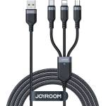 JOYROOM 3в1 кабел Joyroom Multi-Use Series S-1T3018A18, USB към Lightning / US (S-1T3018A18)
