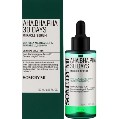 Some By Mi AHA BHA PHA 30 Days Miracle Serum - Серум с AHA, BHA и PHA киселини, 50мл