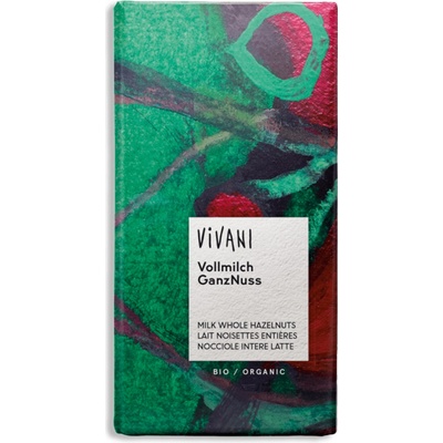 Vivani Čokoláda s LIESKOVCAMI BIO 100 g