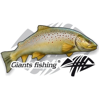 Nálepka Giants Fishing Velká Pstruh