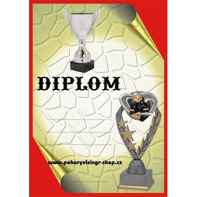 Hasič diplom A4 č.34 – Zbozi.Blesk.cz