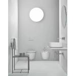 Ideal Standard Atelier Linda-X 50 см лъскава бяла мивка за стенен монтаж с отвор за преливник (T475401)