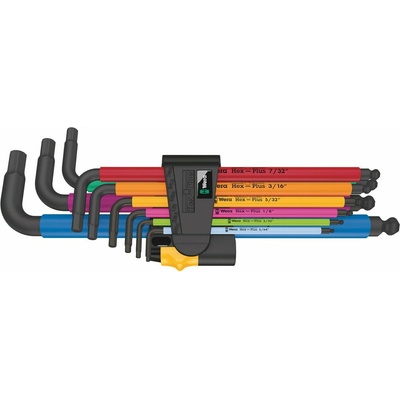 Wera Sada imbusových kĺúčov Hex-Plus Multicolour Imperial 9 dielna 05022640001