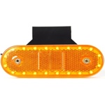  Габарит висящ, жълт FR0293S 20 LED 12-24V 115mm