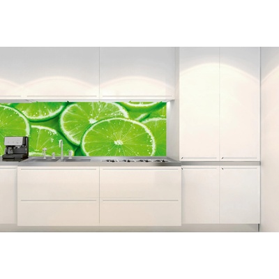 Dimex KI180-074 Samolepící fototapeta do kuchyně Lime rozměry 180 x 60 cm
