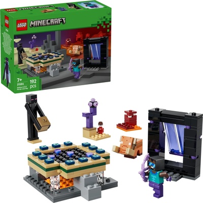 LEGO® Minecraft 21584 Cesta portálom do Netheru a Endu