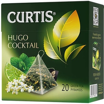 Curtis zelený čaj Hugo Cocktail pyramidy 20 ks