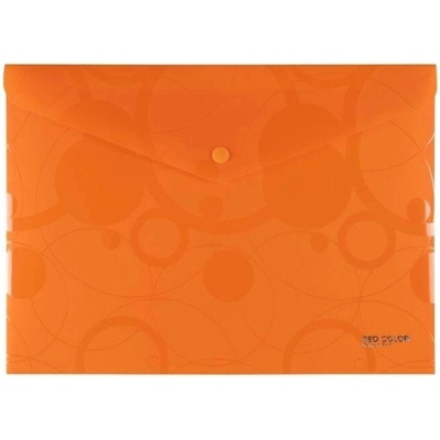 Obálka plastová s drukem Neo Colori A4 oranžová 129241