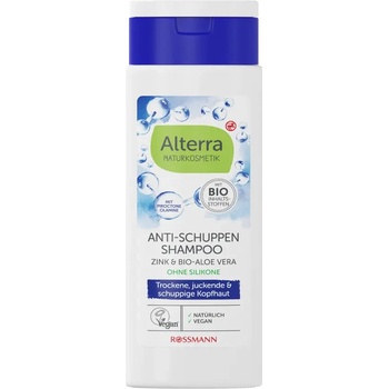 Alterra Natur kosmetik ampon proti lupm Zinek a aloe vera 200 ml od 60 K  - Heureka.cz