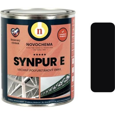 Novochema Synpur E 4 kg Černá