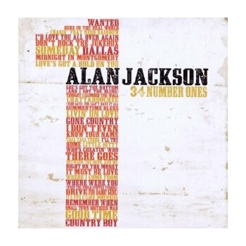 JACKSON ALAN: 34 NUMBER ONES, CD