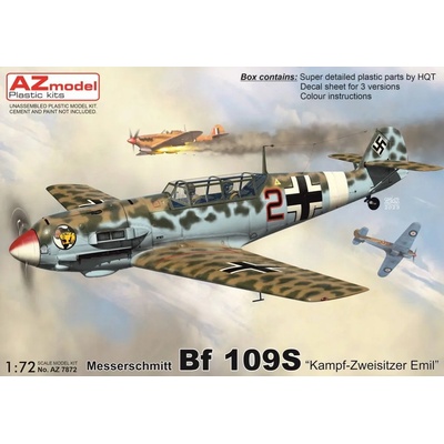 AZmodel Messerschmitt Bf 109 S „Kampf Zweisitzer Emil“ 1:72