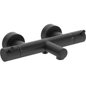 Ideal Standard CeraTherm - Термостатична смесителна батерия за вана, копринено черна A7588XG (A7588XG)