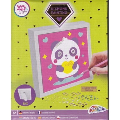Diamantové malování s rámečkem 15x15cm