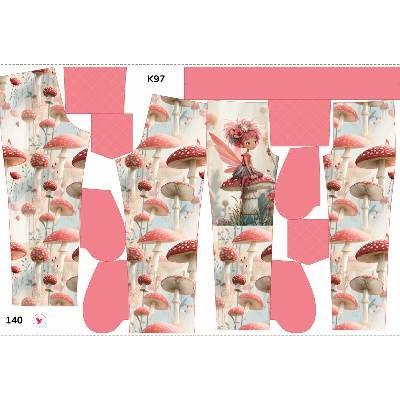 Takoy Panel se střihem rozšířené softshellové kalhoty víla Bella 140
