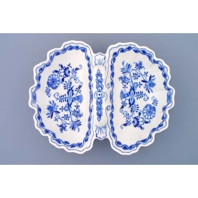 Český porcelán Dubí Cibulák kabaret 2-dílný 10129 28 cm