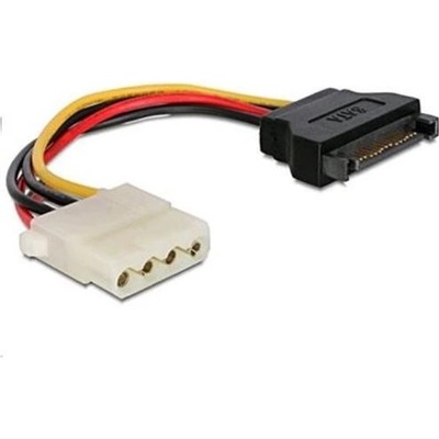 Gembird redukce napájení MOLEX F SATA M 15cm CC-SATA-PS-M – Zboží Mobilmania