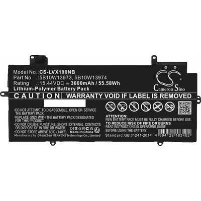 Cameron Sino CS-LVX190NB 3600 mAh baterie - neoriginální – Hledejceny.cz